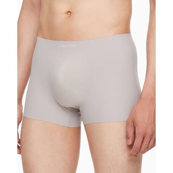CALVIN KLEIN Boxer Briefs Mens XL Invisibles Low Rise Trunk Microfiber No Show - Picture 1 of 6